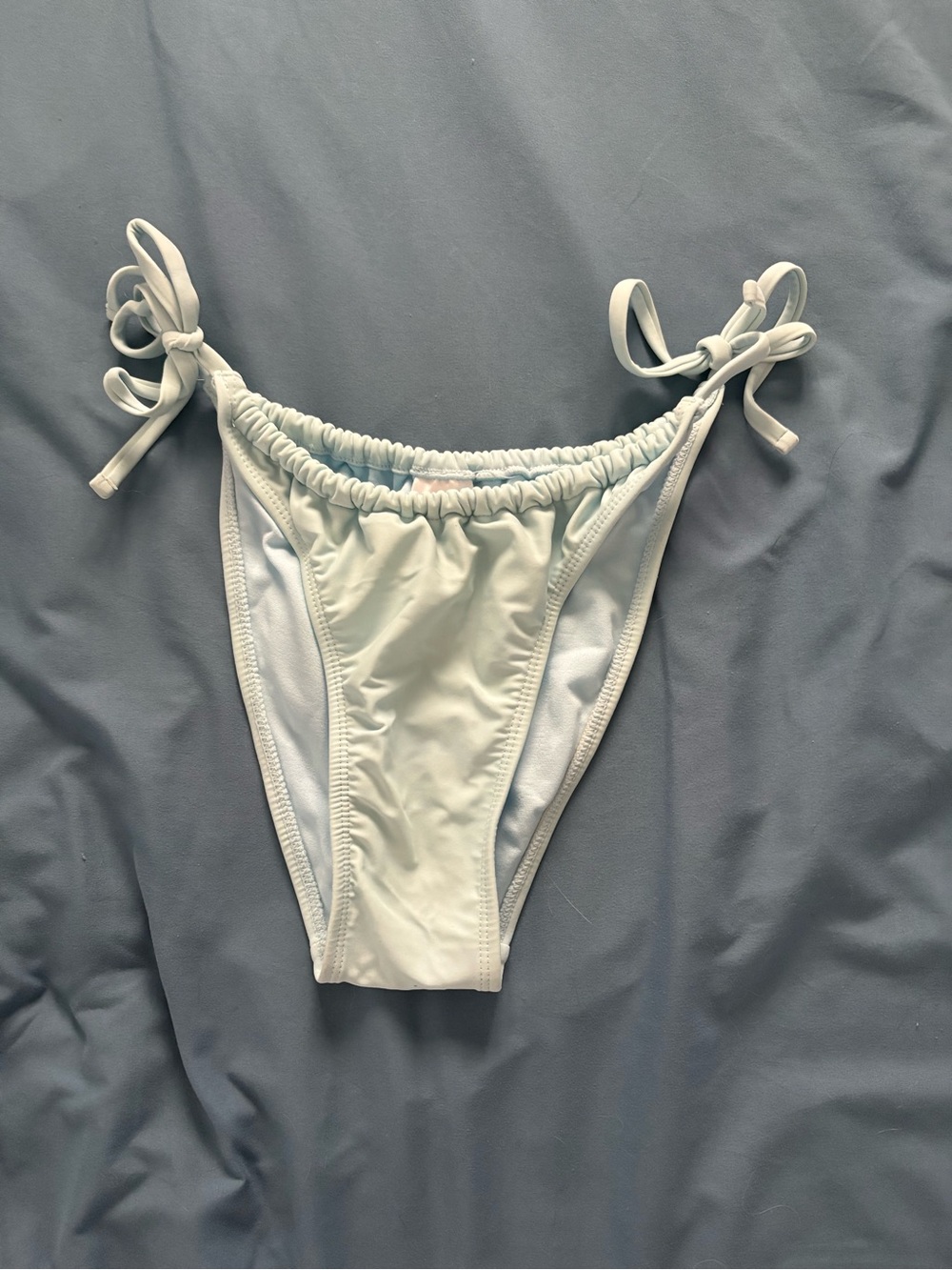 Xhilaration White Tie-Side Bikini Bottoms